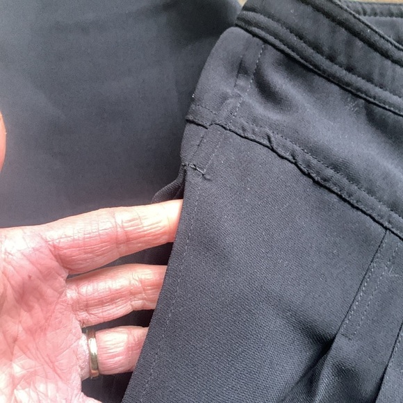 Derek Lam For Design Nation Pleated Black Ankle Length Pants Sz 10 NWT - Picture 12 of 12